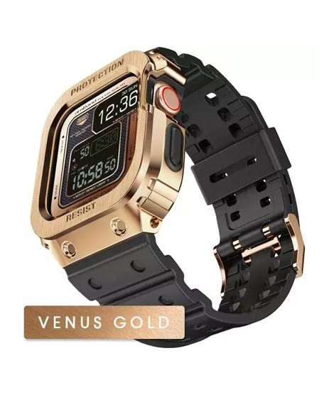 iShopping - Amband Apple Watch Band & Case Venus Gold (AMT-2976)