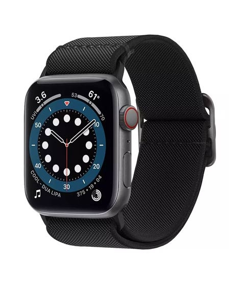 iShopping - Spigen Lite Fit Black Band For Apple Watch (AMP02286)