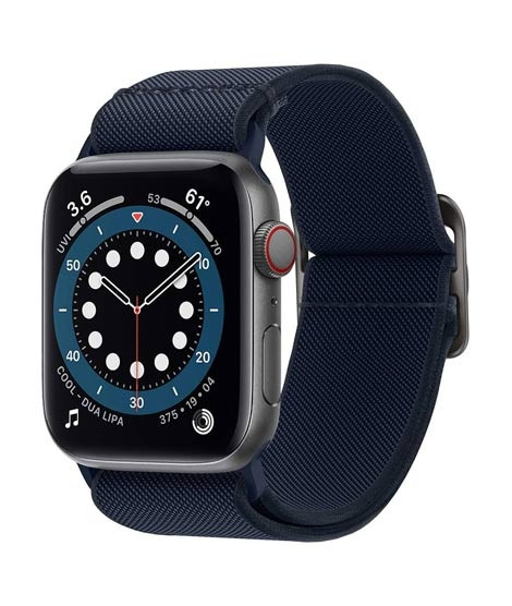 iShopping - Spigen Lite Fit Navy Blue Band For Apple Watch (AMP02287)
