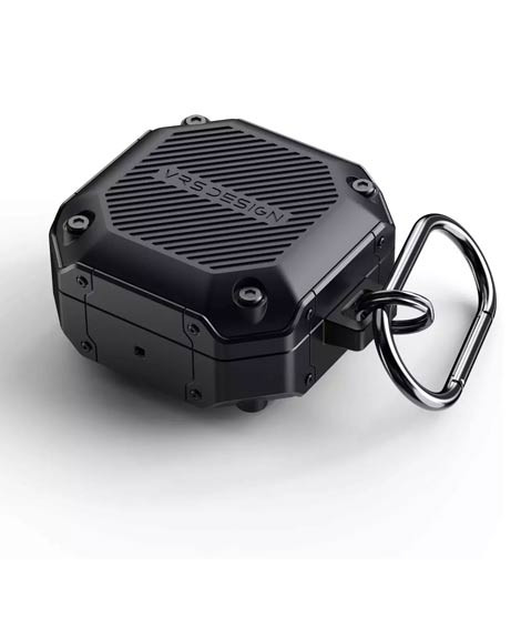 iShopping - VRS Design Active Fit Case For Galaxy Buds 2 Pro - Black (AMT-8161)