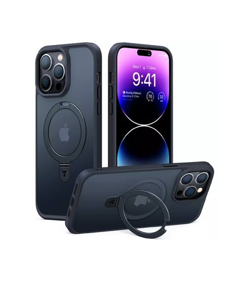 iShopping - Torras UPRO OStand Magnetic Case For iPhone 14 Pro Black (AMT-6769)