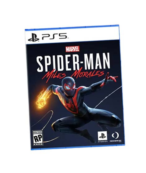 iShopping - Marvel Spiderman Miles Morales DVD Game For PS5