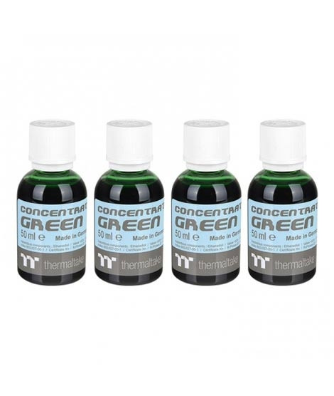 iShopping - Thermaltake TT Premium Concentrate Green 50ml - 4 Pack (CL-W163-OS00GR-A)