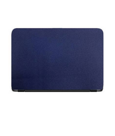 iShopping - Ferozi Traders Universal Glitter Texture Laptop Back Protector - Blue (0533)