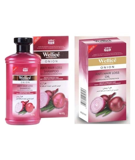 iShopping - Wellice Onion Anti Hair loss Shampoo & Oil