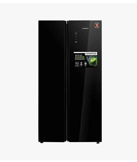 iShopping - Kenwood Side By Side Refrigerator Black (KRF-I 5622SBS)
