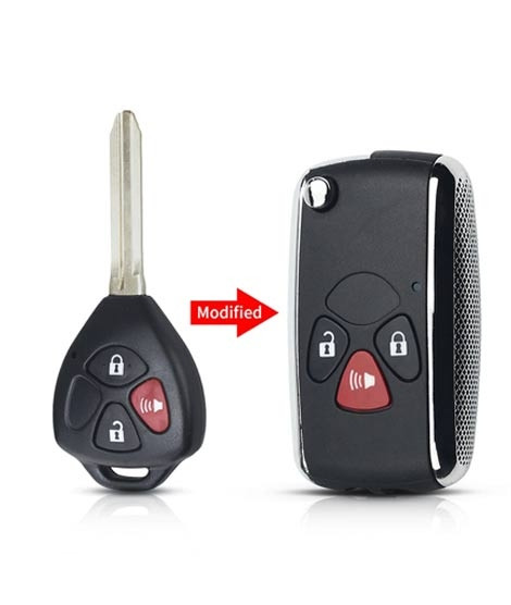 iShopping - Ferozi Traders 3 Buttons Modified Car Remote Key Shell