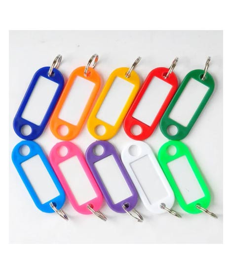 iShopping - Afreeto Tags Keychain Pack Of 50 Pcs
