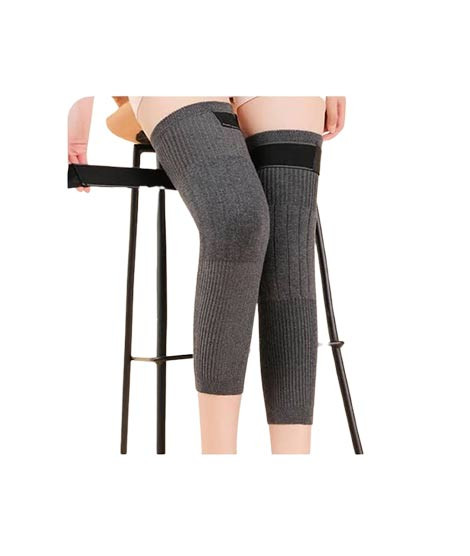 iShopping - Ayesha's Collection Warm Wool Knee Pad With Strap