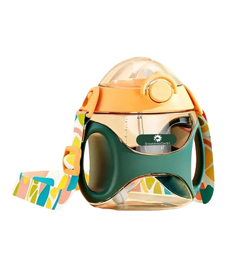 iShopping - Komfy Sipper Water Bottle for Toddler Kids 330ml - Green (KFB103)