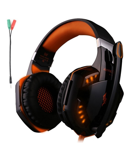 iShopping - Kotion Each G2000 Over-Ear Gaming Headphone Orange