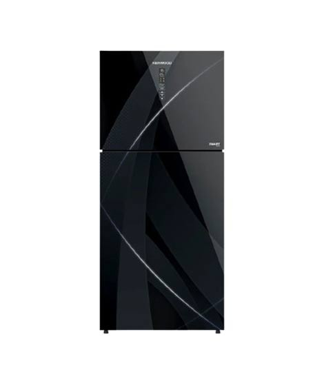 iShopping - Kenwood Smart Inverter Freezer-On-Top Refrigerator 17 Cu Ft Black (KRF-26757)