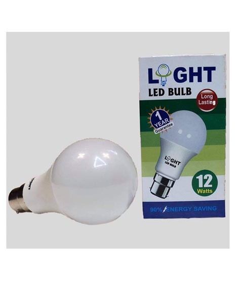 iShopping - Light 12 Watts Energy Saving LED Bulb White