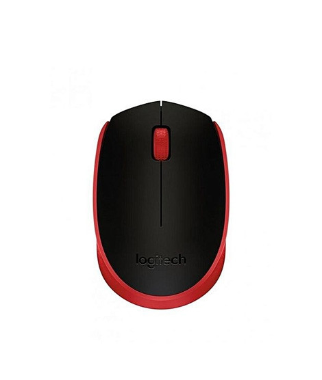 iShopping - Logitech 2.4Ghz Wireless Mouse Red (M170)