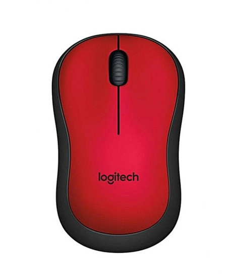 iShopping - Logitech M221 Silent Wireless Mouse Red (910-004884)