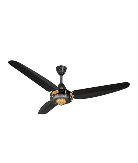 iShopping - NFC Fans Gold Series Lotus Ceiling Fan 56" Black L Wood