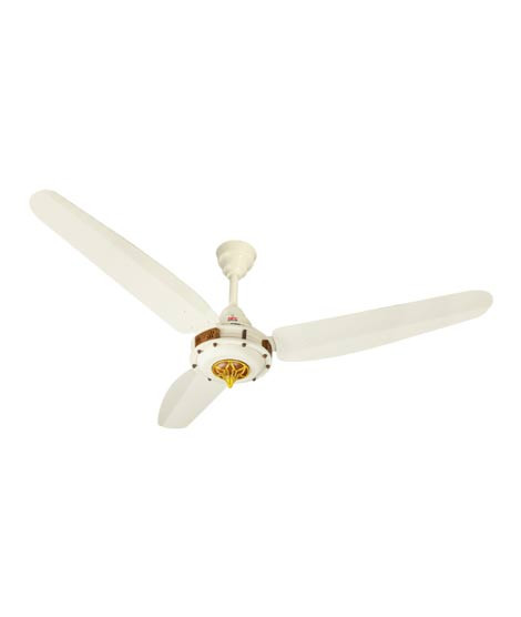 iShopping - NFC Fans Gold Series Lotus Ceiling Fan 56" Off White D Wood