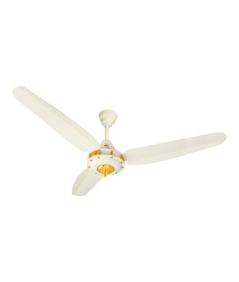 iShopping - NFC Fans Gold Series Lotus Ceiling Fan 56" Off White L Wood