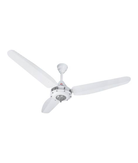 iShopping - NFC Fans Gold Series Lotus Ceiling Fan 56" White Silver