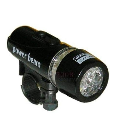 iShopping - M-Mart Bicycle 5 LED Torch Flash Light - Black
