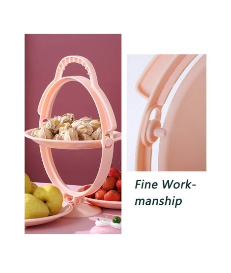 iShopping - M.Mart 3 Layer Portable Snacks Dried Fruit Plate