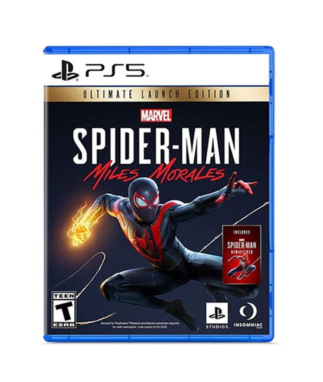 iShopping - Marvel's Spider Man Miles Morales Ultimate Launch Edition Game For PS5