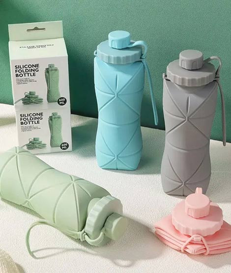 iShopping - Matrix Silicone Foldable Bottle 600ml