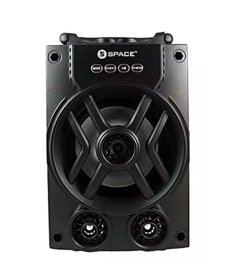 iShopping - Space Rock Portable Wireless Speaker Black