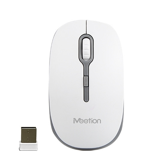 iShopping - Meetion Optical USB Wireless Mouse Grey (R547)