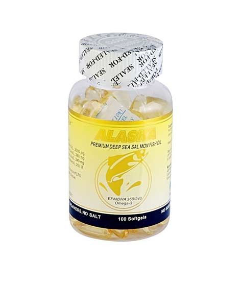 iShopping - Mesh Mall Alaska Deep Sea Salmon Fish Oil - 100 Tab