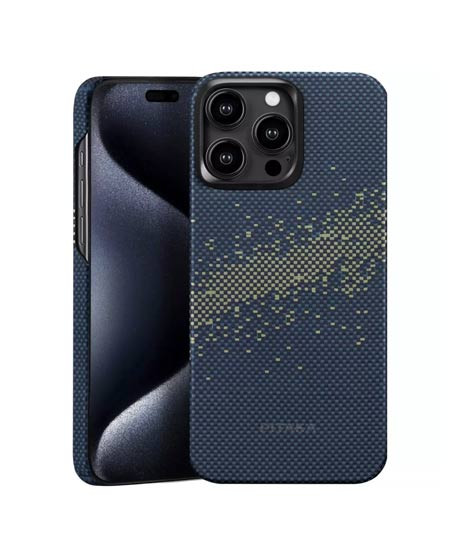 iShopping - Pitaka StarPeak MagEZ Case For iPhone 15 Pro - Milky Way Galaxy