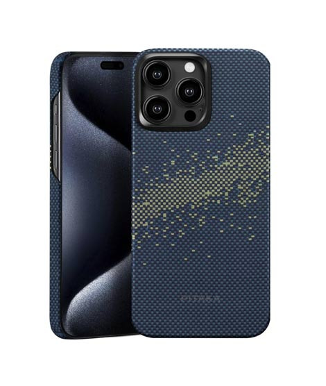 iShopping - Pitaka StarPeak MagEZ Case For iPhone 15 Pro Max - Milky Way Galaxy