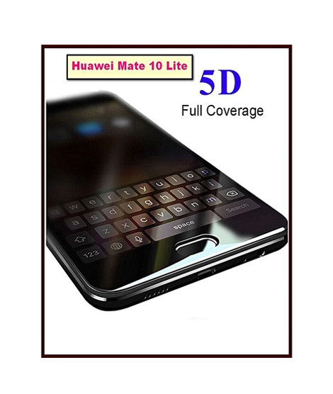 iShopping - MISC 5D Glass Screen Protector For Mate 10 Lite - Black