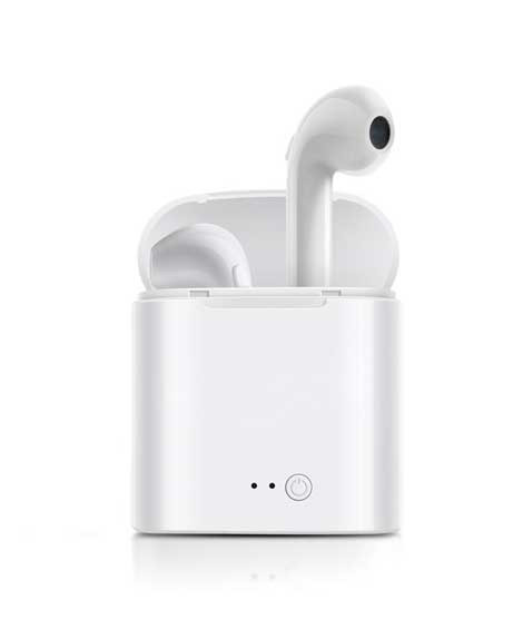 iShopping - MKD Trading i7S Mini TWS Wireless Earbuds With Charging Dock
