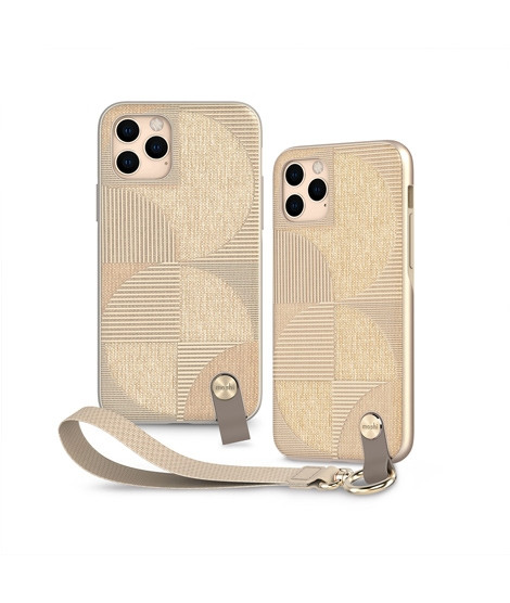 iShopping - Moshi Case With Wrist Strap For iPhone 11 Pro Max Sahara Beige (99MO117305)