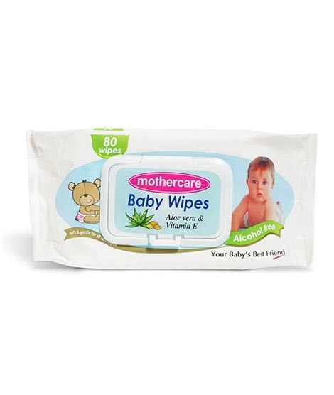iShopping - Mothercare Baby Wipes White - 80 Pcs