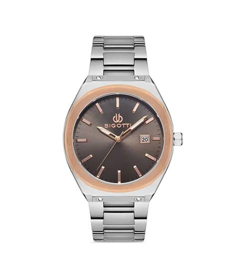 iShopping - Bigotti Stainless steel Men's Watch Black (BG.1.10323-5)