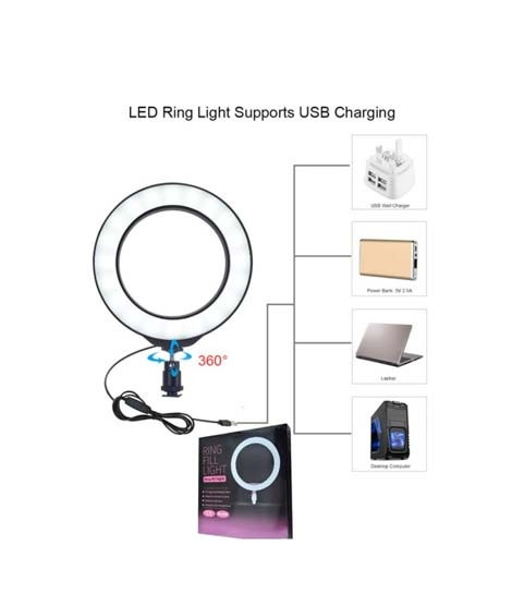 iShopping - Muzamil Store 26cm Ring Light