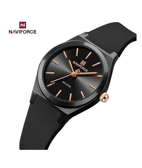 iShopping - Naviforce Radiance Watch For Women Black (NF-5056-1)