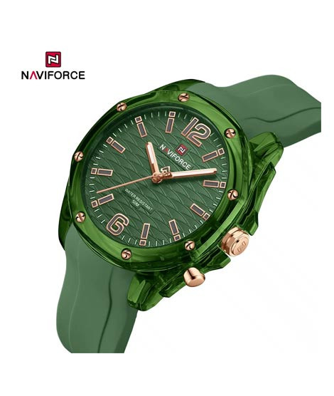 iShopping - Naviforce Blush Time Watch For Men Green (NF-6103-3)