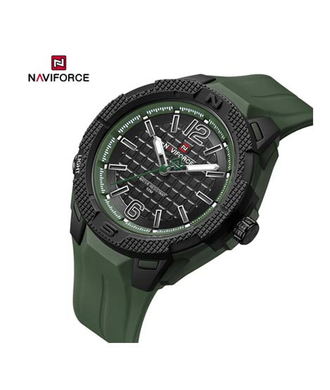 iShopping - Naviforce Textura Edition Watch For Men Green (NF-7126-4)