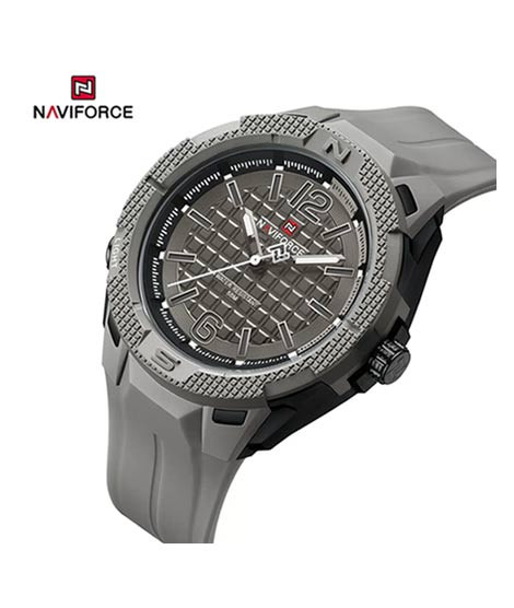 iShopping - Naviforce Textura Edition Watch For Men Grey (NF-7126-5)