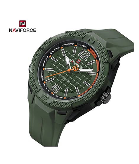 iShopping - Naviforce Textura Edition Watch For Men Green (NF-7126-7)