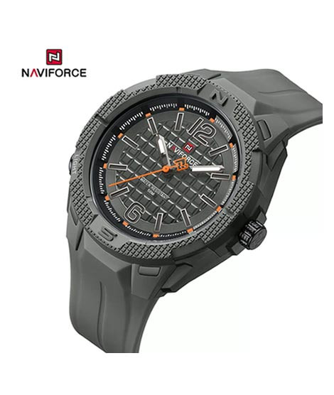 iShopping - Naviforce Textura Edition Watch For Men Grey (NF-7126-8)