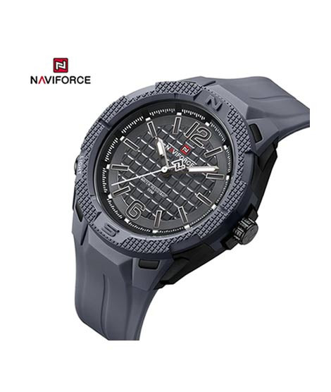 iShopping - Naviforce Textura Edition Watch For Men Grey (NF-7126-9)