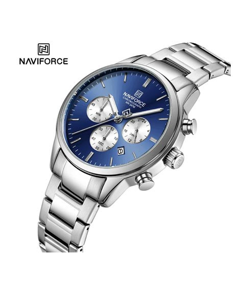 iShopping - Naviforce Executive Chrono Watch For Men Black (NF-8076-6)
