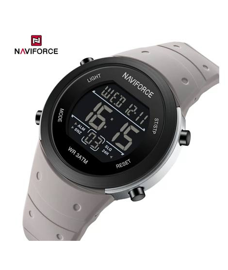 iShopping - Naviforce Tactical Digital Watch For Men Grey (NF-9246-8)