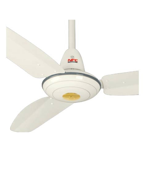 iShopping - NFC Fans Deluxe AC DC Ceiling Fan 56" Off White