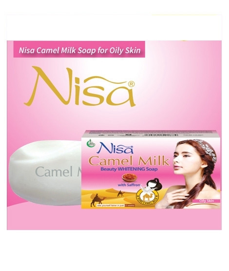 iShopping - Nisa Camel Milk Beauty Whitening Soap For Oily Skin 110gm