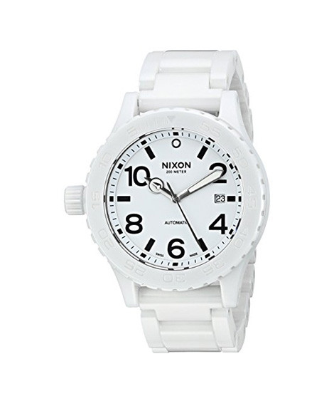 iShopping - Nixon Ceramic 42-20 Automatic Men's Watch White (A148-126)